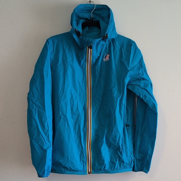 K-Way Other - K-Way Vibrant Blue Windbreaker Jacket
